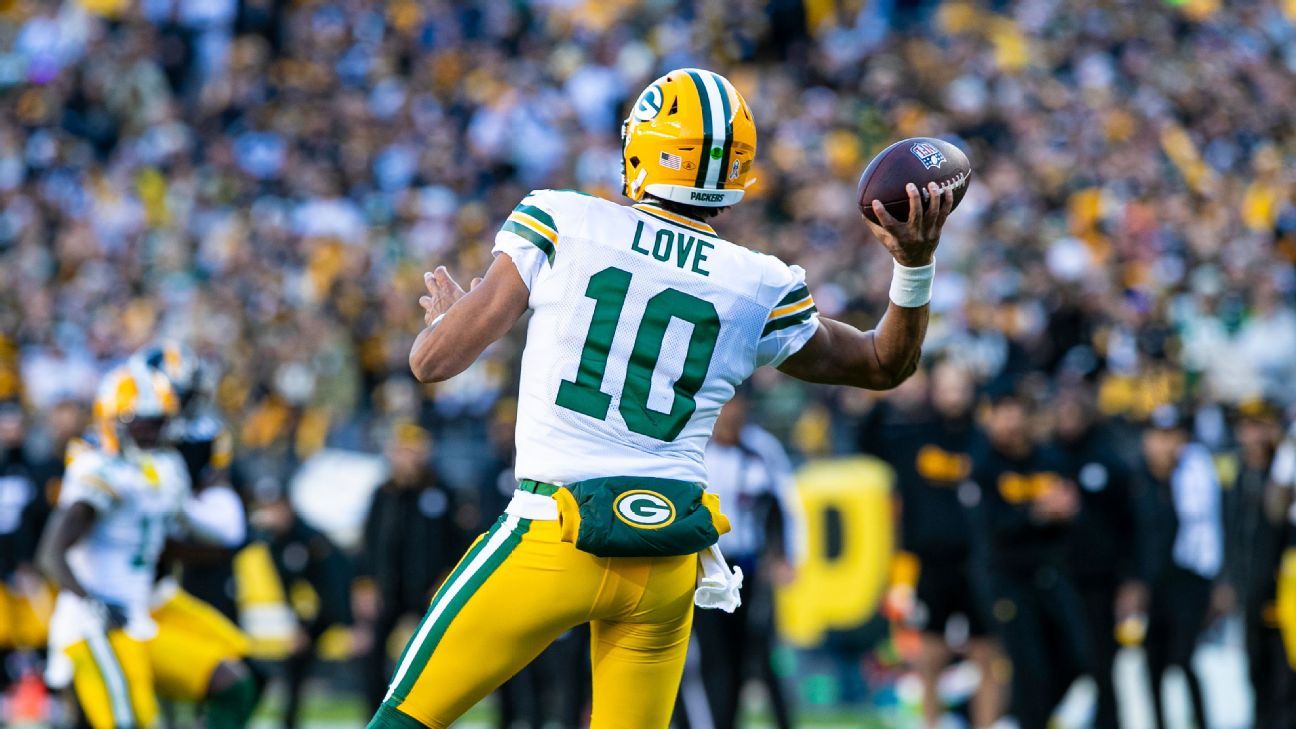 Packers' Jordan Love still looking for a go-to pass-catcher