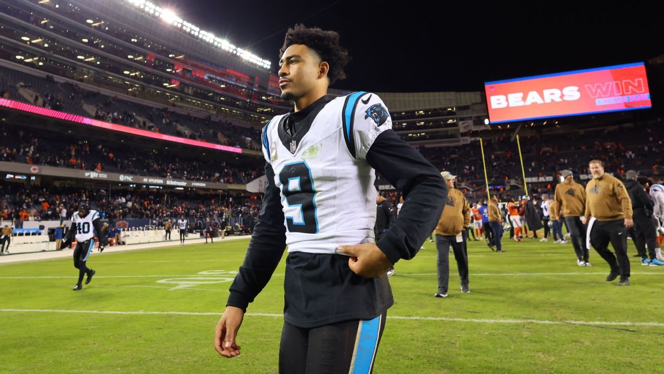 Panthers, Bryce Young 'frustrated' by loss to Bears