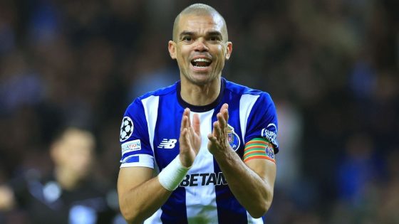 Pepe tops list of oldest UCL scorers, bumps Ronaldo out of top 10