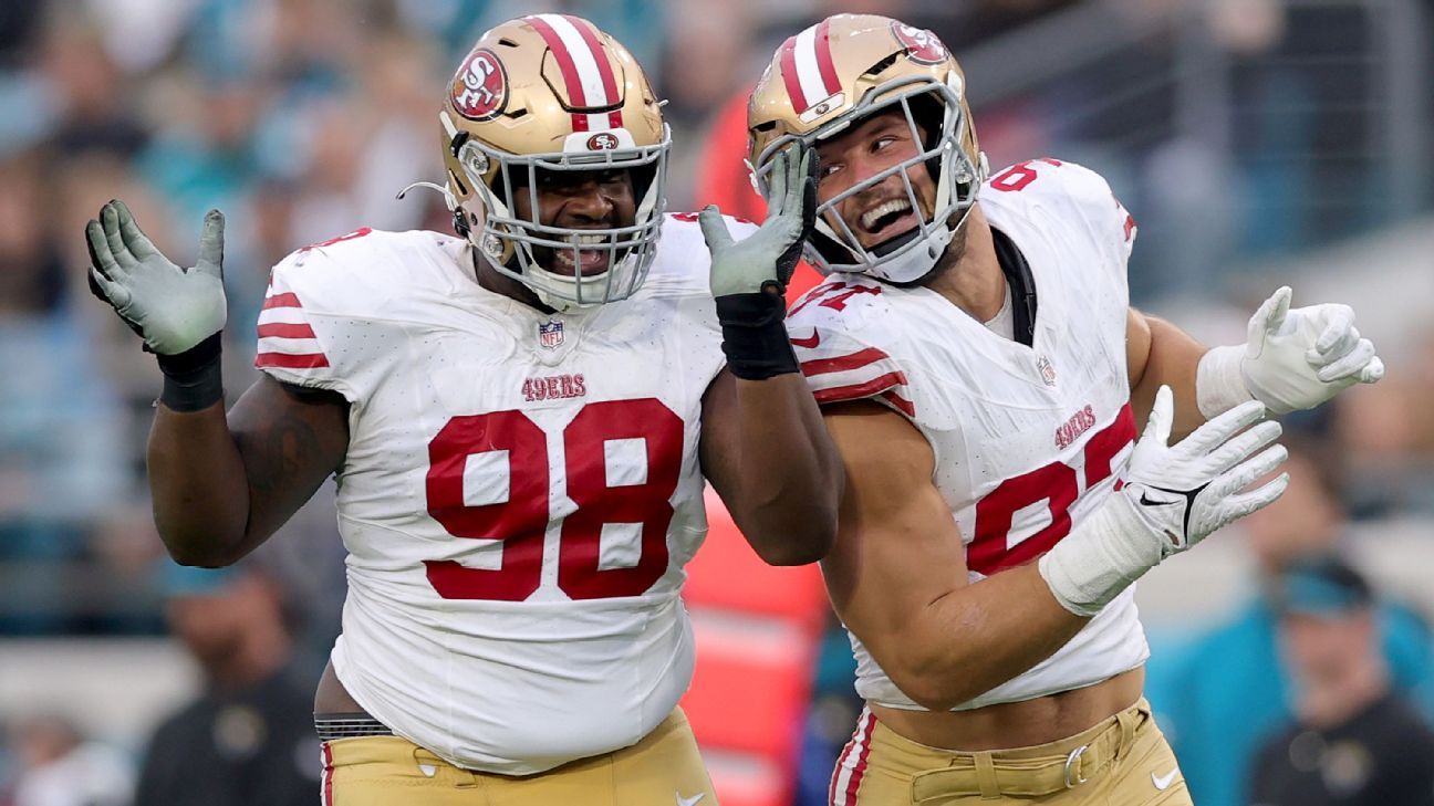 Scott Van Pelt's One Big Thing: 49ers, Lions excel in Week 10