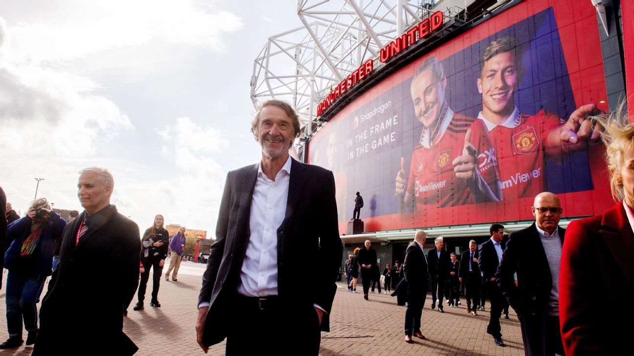Sir Jim Ratcliffe's Man United deal close - source