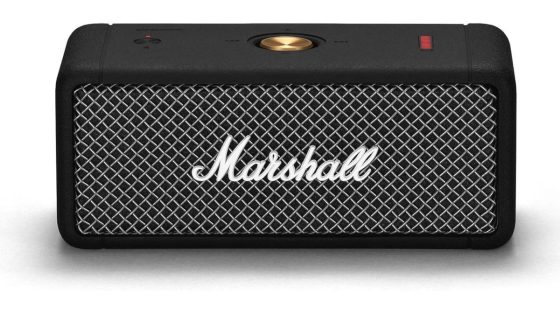 The Marshall Emberton is reduced to a no-brainer choice thanks to a 41% Black Friday discount on Amazon