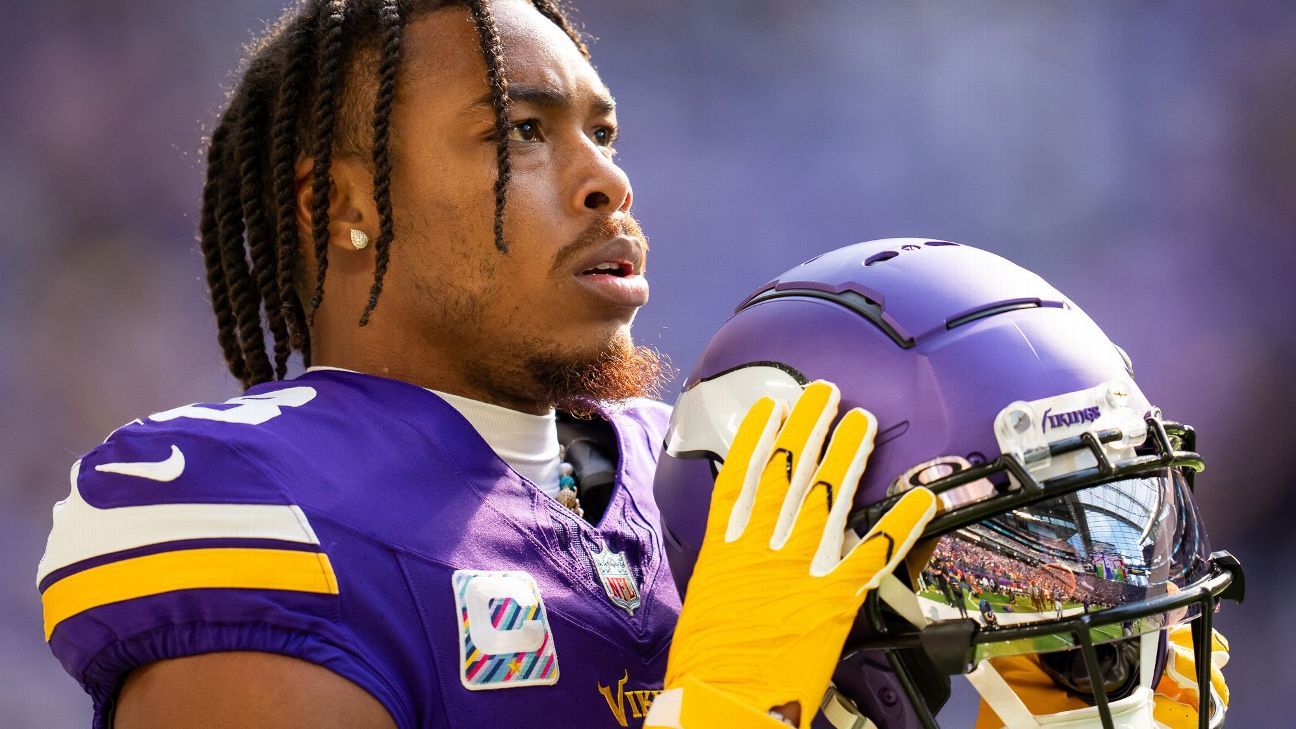 Vikings continue to mull status of Justin Jefferson for MNF