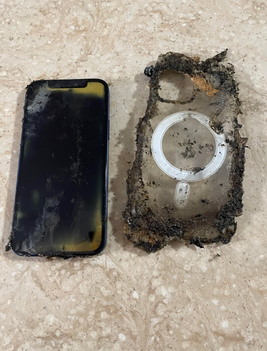 This iPhone fell into a bonfire but still received calls and was able to transfer data to a new phone the next morning.  The iPhone still takes calls within minutes of being removed from the bonfire and transfers data the next morning.