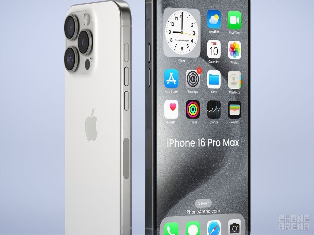 Image credit – PhoneArena – Check out our renders showcasing the iPhone 16 button transformation