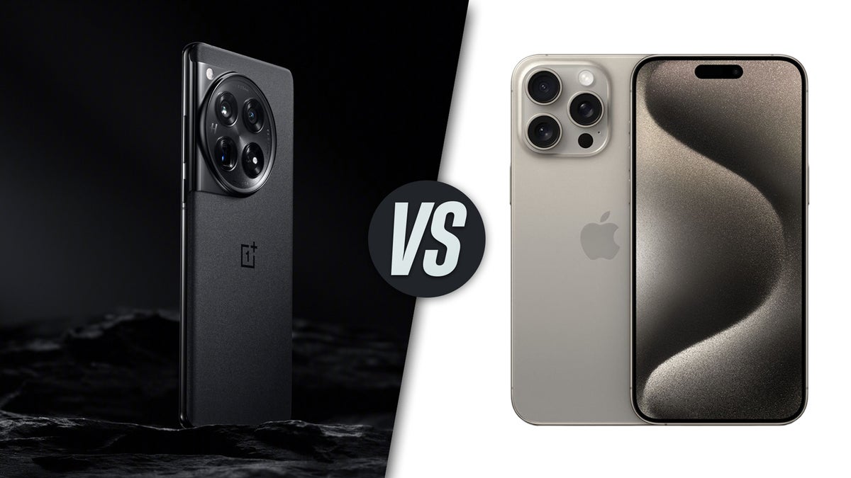 OnePlus 12 vs iPhone 15 Pro Max: will this ever be settled?