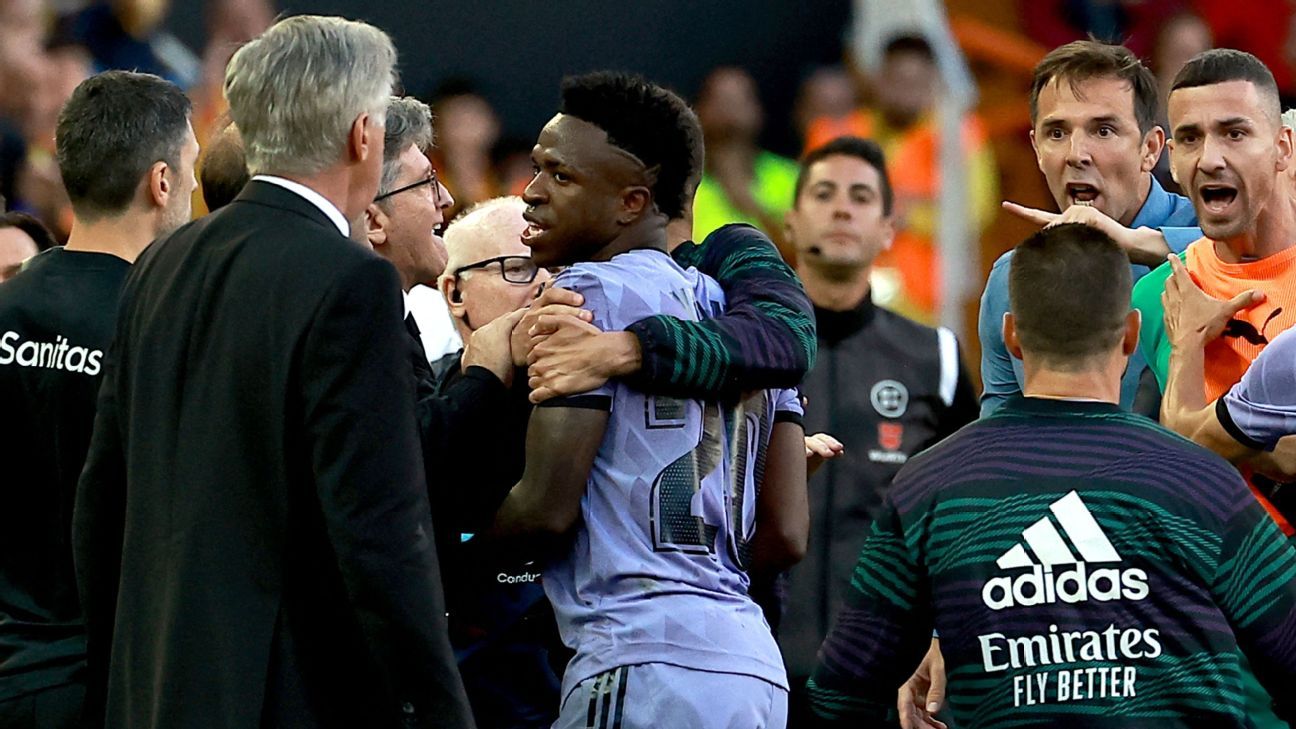 Vinícius racism case Four-year jail terms sought for 4 fans