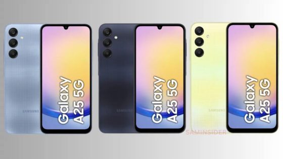 Samsung Galaxy A25 promo materials leak along with full specs