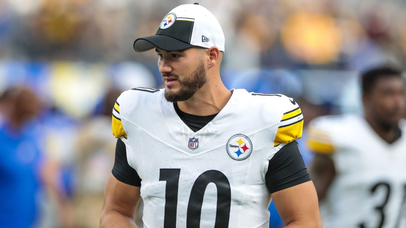 Can quarterback Mitch Trubisky come to the Steelers' rescue again?