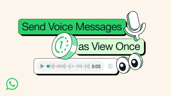 WhatsApp Introduces 'View Once' for Audio Messages