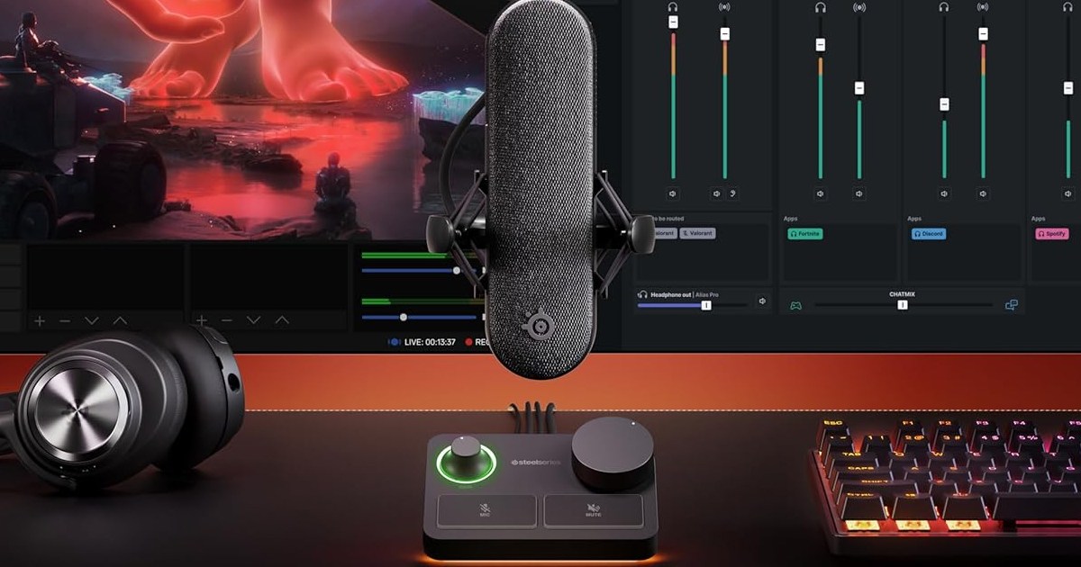 SteelSeries Alias Pro XLR Microphone & Stream Mixer Kit Review