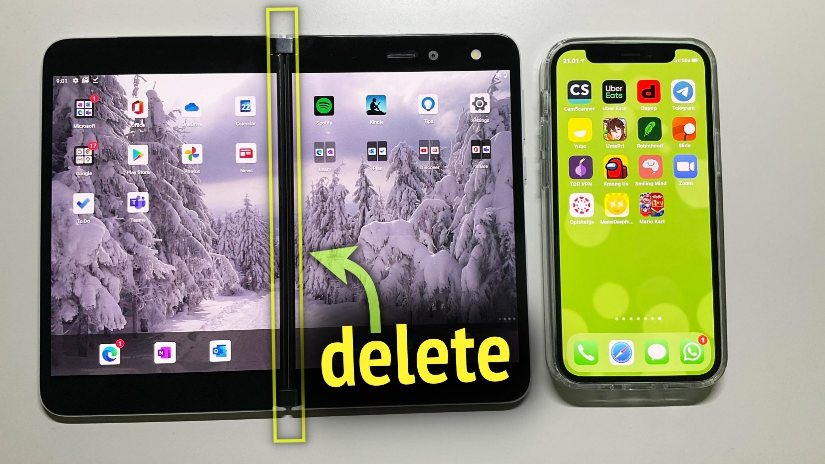 What if Apple wanted to make a foldable iPhone with a Singer glass screen, reminiscent of the Surface Duo?  - iPhone 16 Pro Max should be a foldable competitor to the Galaxy Z Flip (and no one can change your mind)