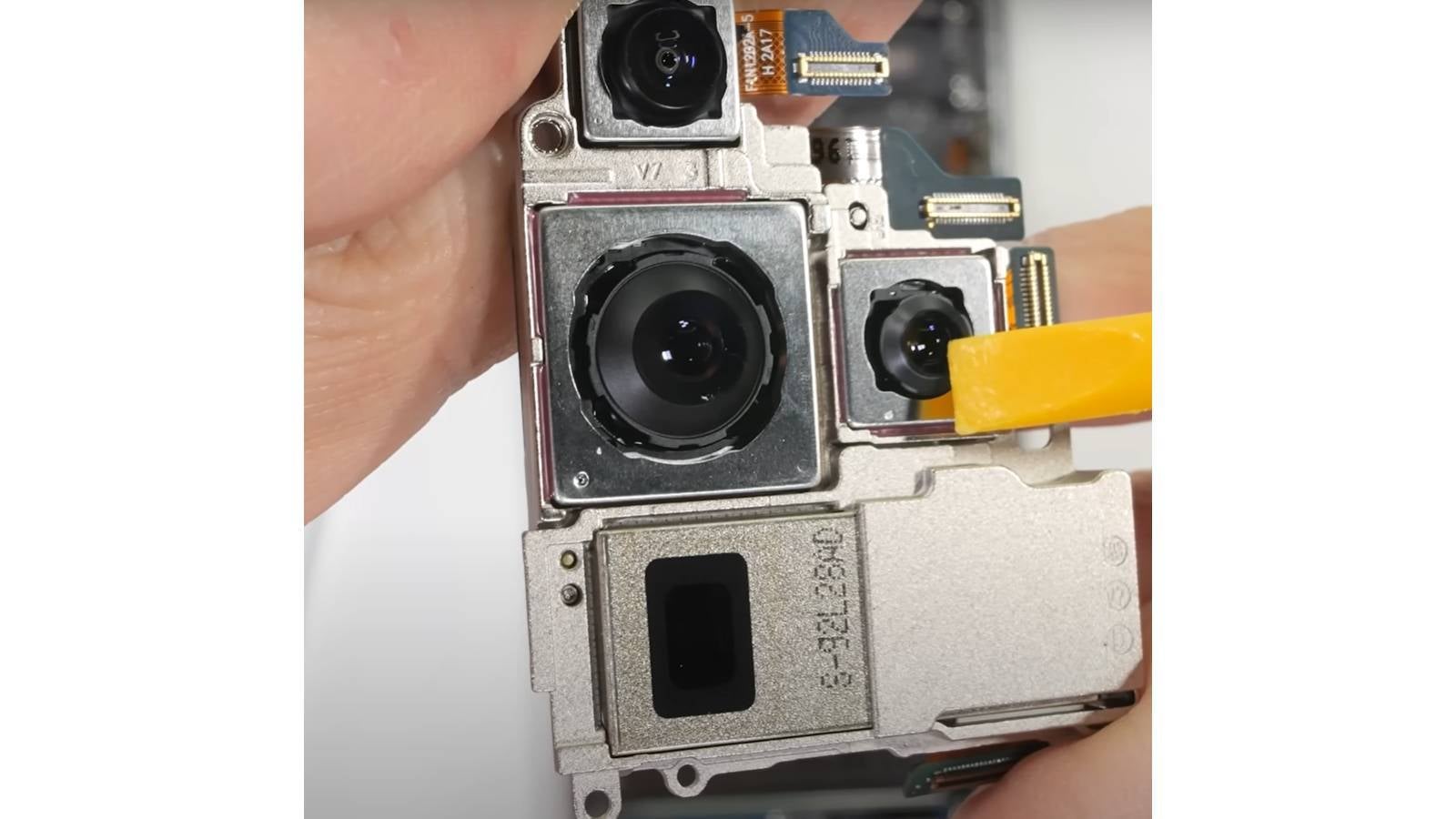 Galaxy S23 Ultra's camera array features a 10x periscope camera - Galaxy S24 Ultra factory leak appears to confirm worst suspicions about the phone