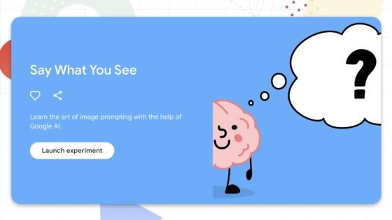 Google's Say What You See Game Helps You Learn Image Prompting