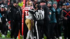 49ers' Dre Greenlaw, Eagles security head exchange apologies