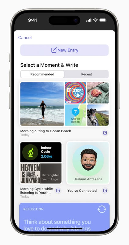 The Apple Journal app is here to help you keep track of special moments