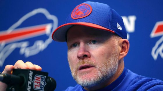 Bills coach Sean McDermott - Apologized for 9/11 remarks in 2019
