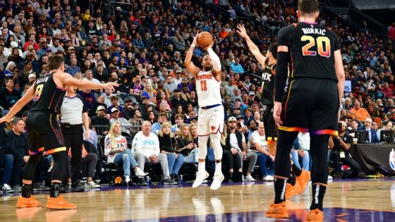Brunson sets records from deep, drops career-high 50 in Knicks' win