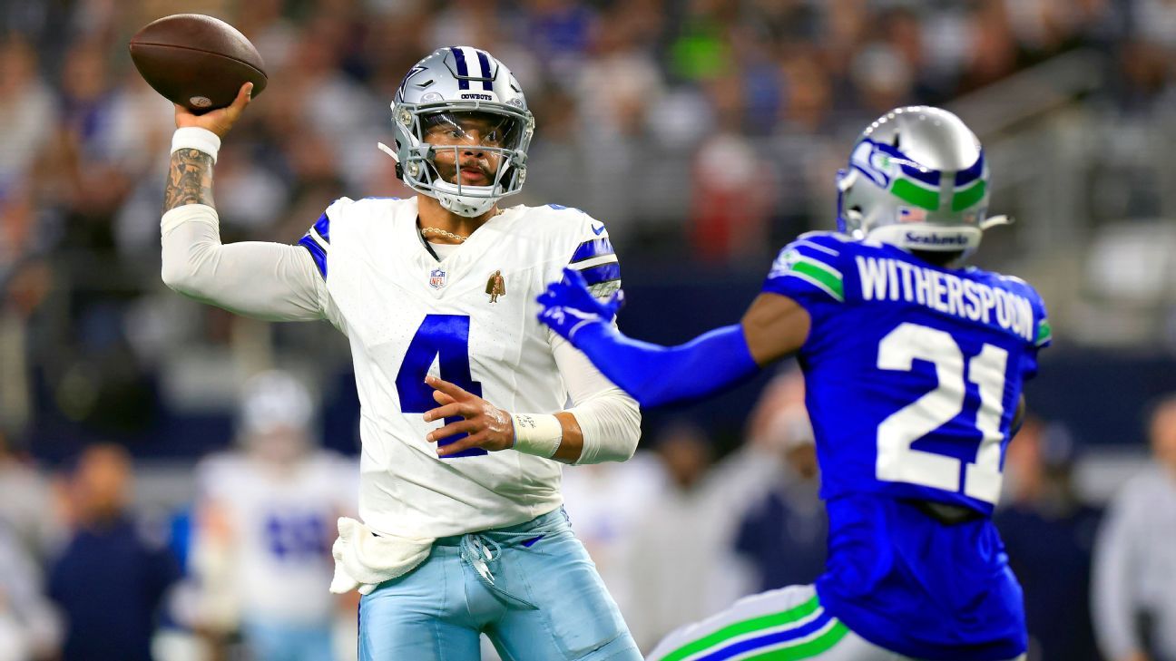 Cowboys keep offensive machine rolling in win over Seahawks