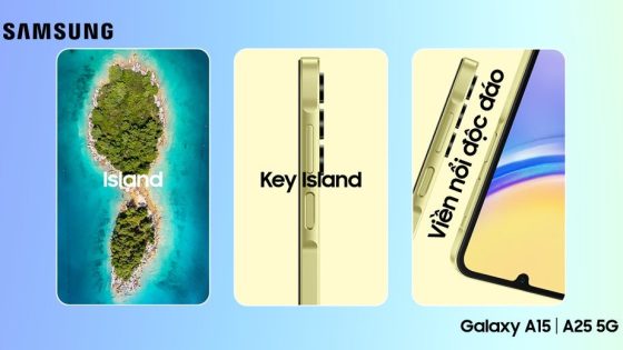 Forget Love Island and Dynamic Island, here’s the Key Island from Samsung on the Galaxy A15, Galaxy A25