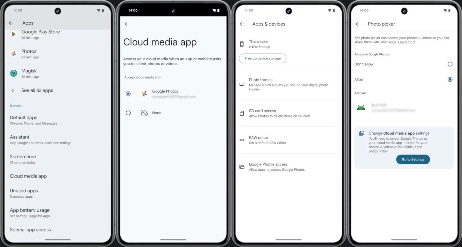Google Photos is set up as a cloud media provider for Android's photo picker |  Source - Android Authority - Google Photos media could soon be accessible via Android's new photo picker