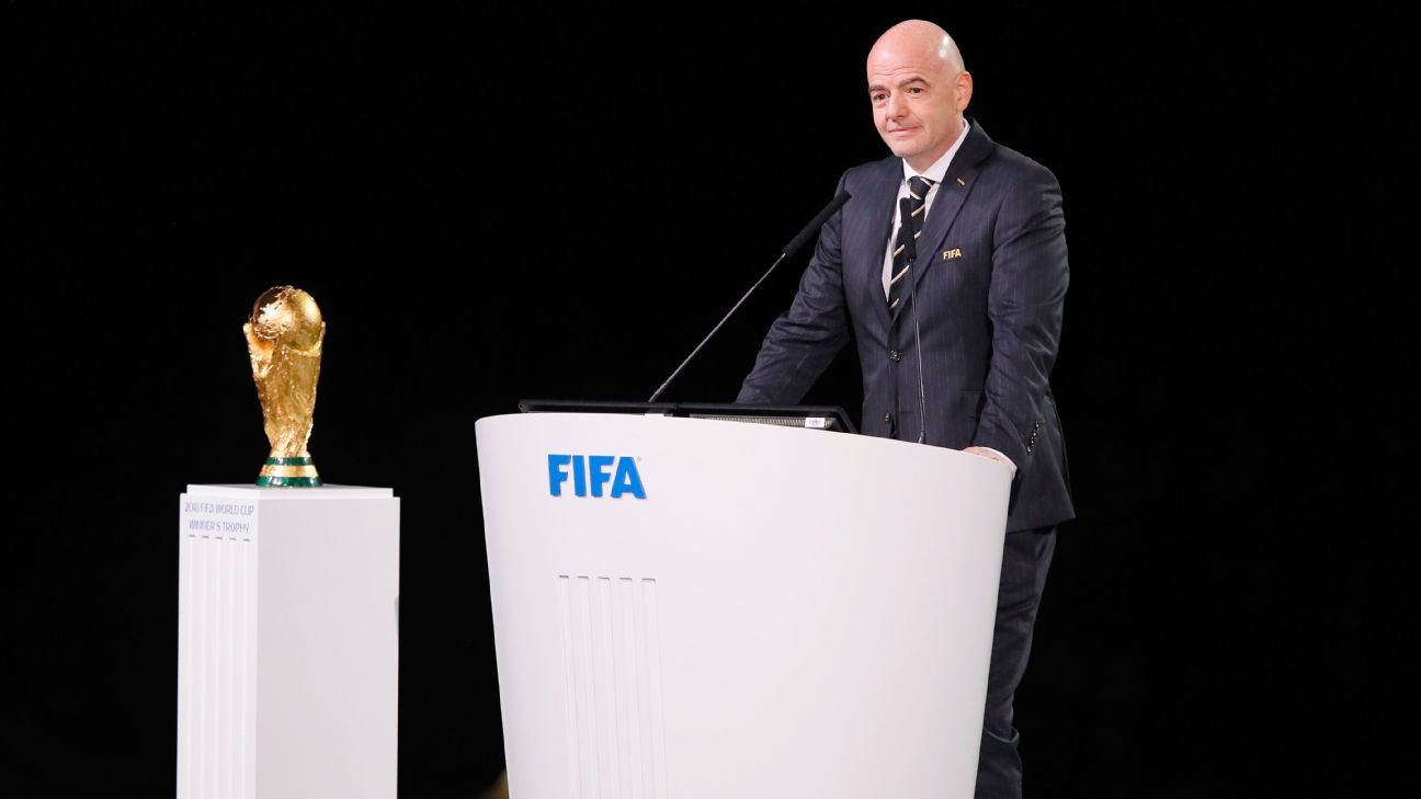 Infantino, FIFA interest in women's soccer feels like an act