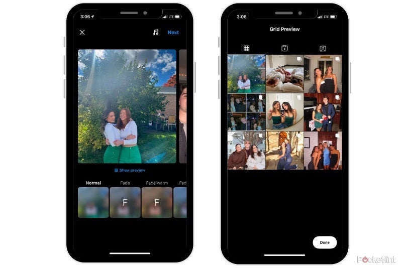 Source |  Pocket-lint - Instagram is testing a way to let you preview your photo grid without using a third-party app