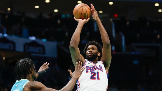 Joel Embiid (ankle) to miss 76ers' Christmas Day game vs. Heat