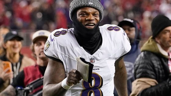 Lamar Jackson authors 'MVP performance' for Baltimore Ravens