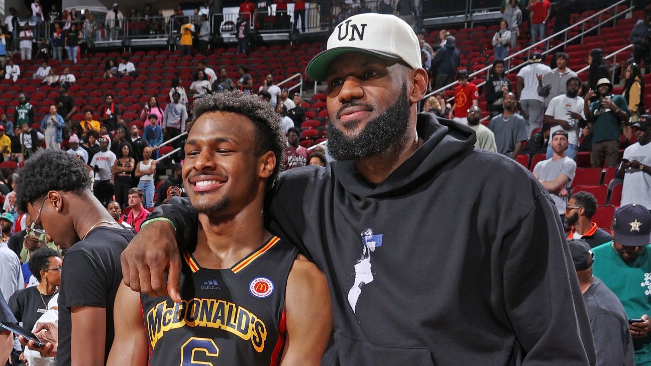 LeBron says Bronny's USC debut to take precedence over Lakers game