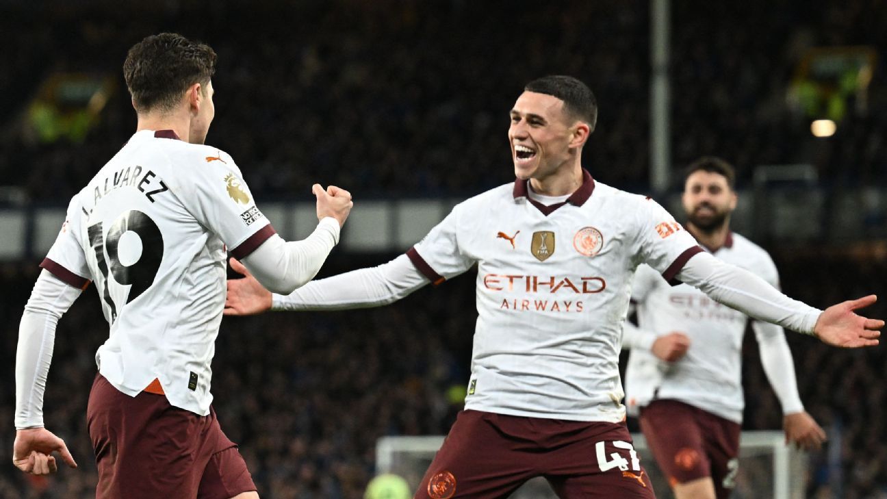 Man City's comeback at Everton was their biggest win yet