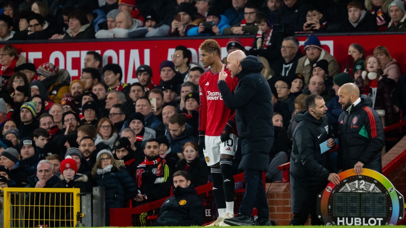 Marcus Rashford must earn Man United starting spot - Ten Hag