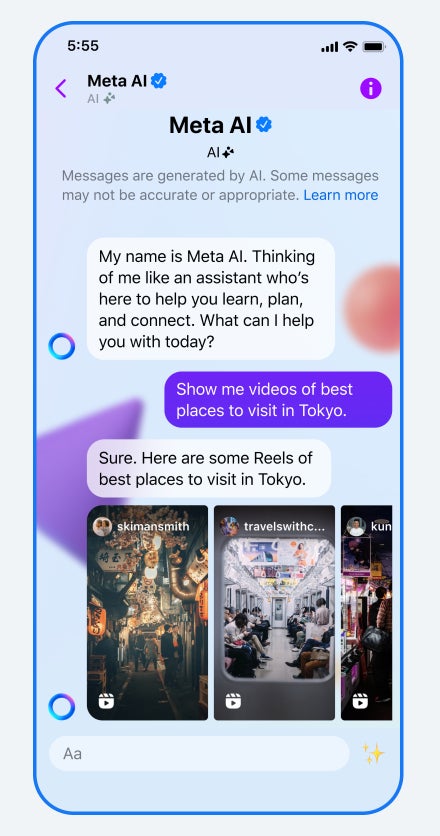 Meta begins testing more than a dozen AI experiments on its social apps