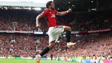 No one in Europe played more in 2023 than Bruno Fernandes