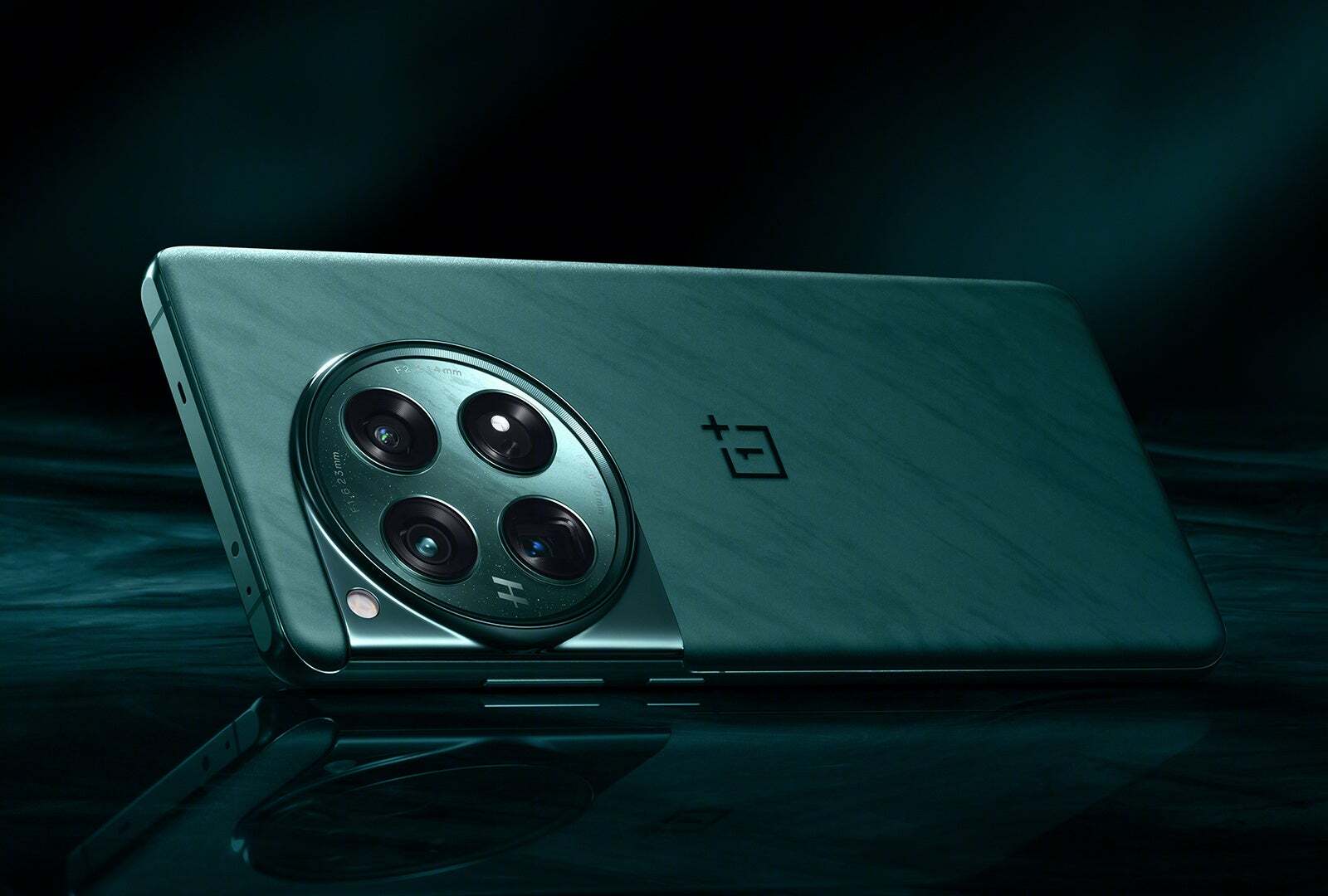 The OnePlus 12 in green (Image source - OnePlus) - OnePlus 12 colors: what to expect