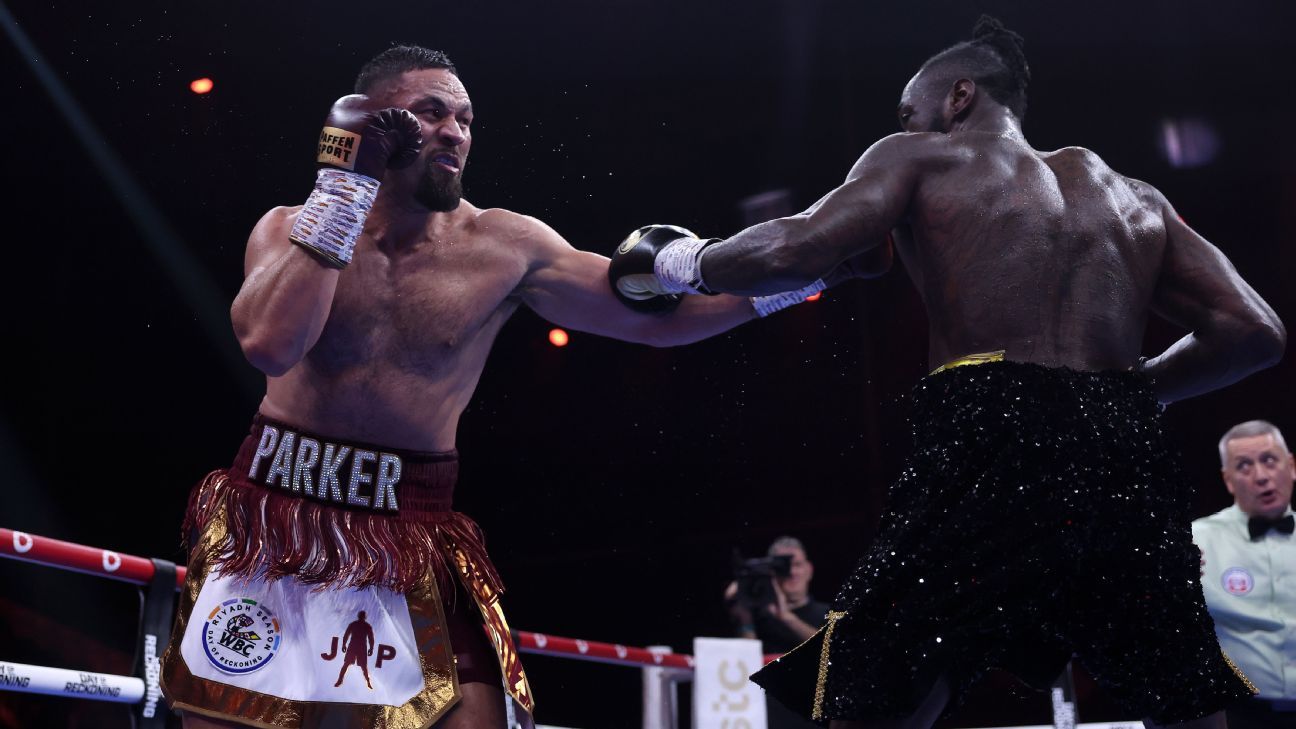Parker upsets Wilder to spoil potential Wilder-Joshua bout