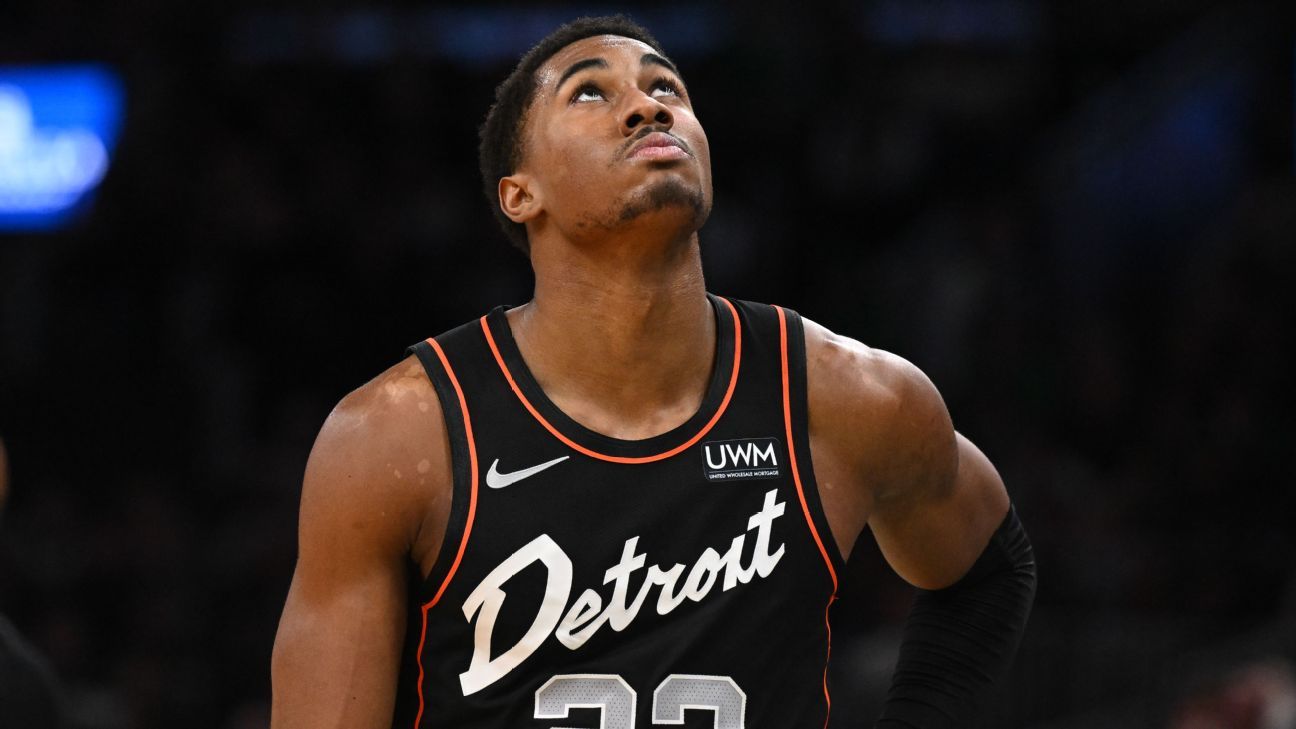 Pistons tie 76ers for longest overall losing streak at 28 games