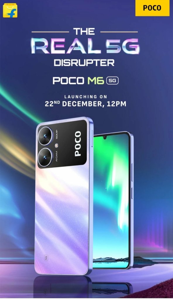 Poco M6 5G Launch Date Confirmed: Might Prove to be a Disruptor in 5G Segment