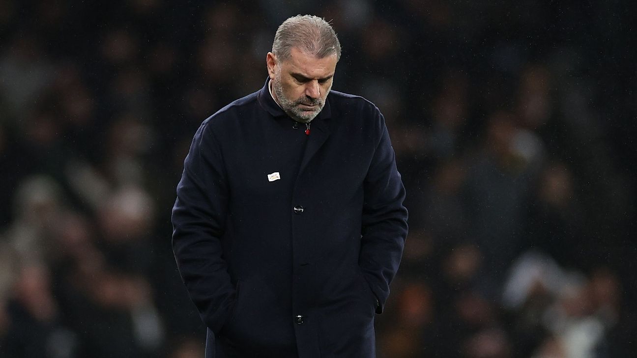 Postecoglou blames poor finishing for Spurs' recent struggles