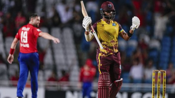 Recent Match Report - West Indies vs England 5th T20I 2023
