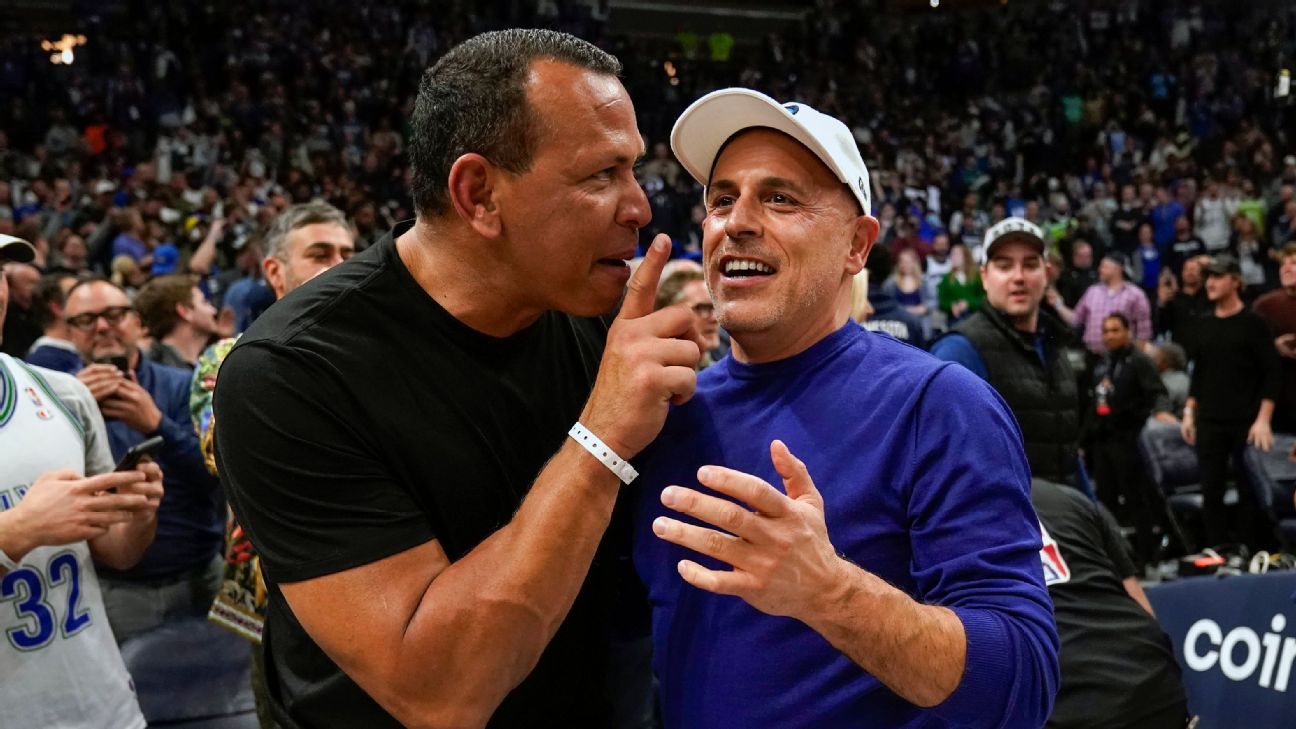 Sources - Alex Rodriguez, Marc Lore to acquire majority of Timberwolves, Lynx