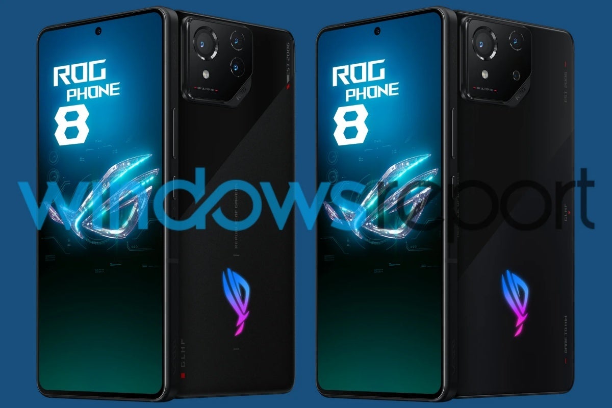 Asus ROG Phone 8 and 8 Pro's crazy specs and 'boring' designs just leaked in full
