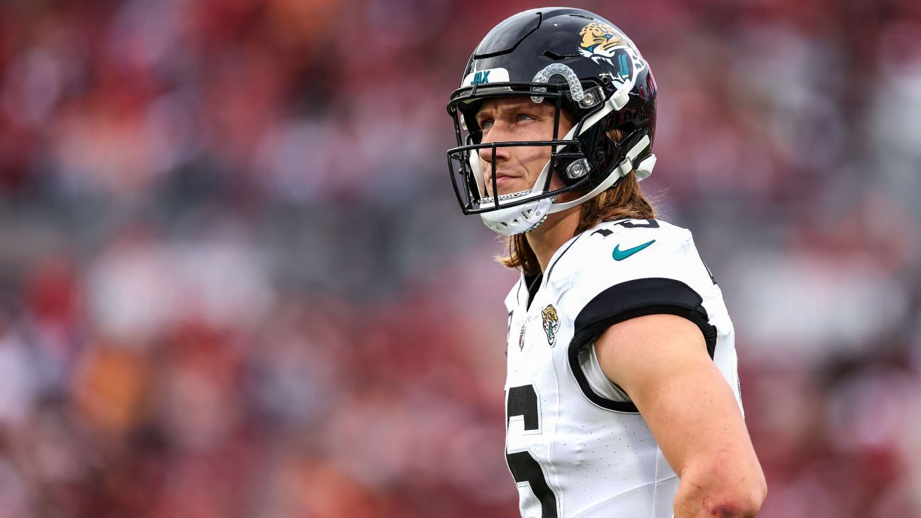 Trevor Lawrence ruled out; Jags turn to C.J. Beathard at QB