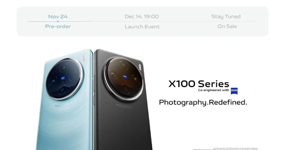 Vivo X100 and X100 Pro confirmed to launch globally on December 14