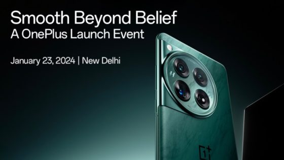 OnePlus 12 launch event ticket sale