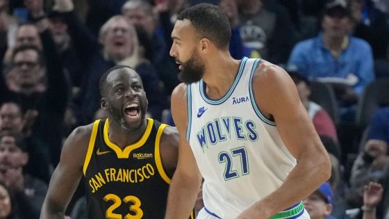 Wolves' Rudy Gobert says he feels 'empathy' for Warriors rival Draymond Green