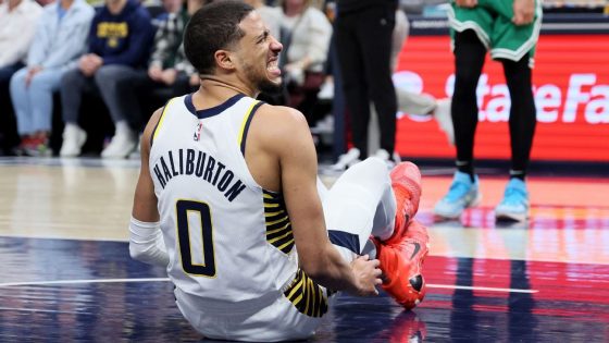 Pacers' Tyrese Haliburton to have MRI after hamstring strain