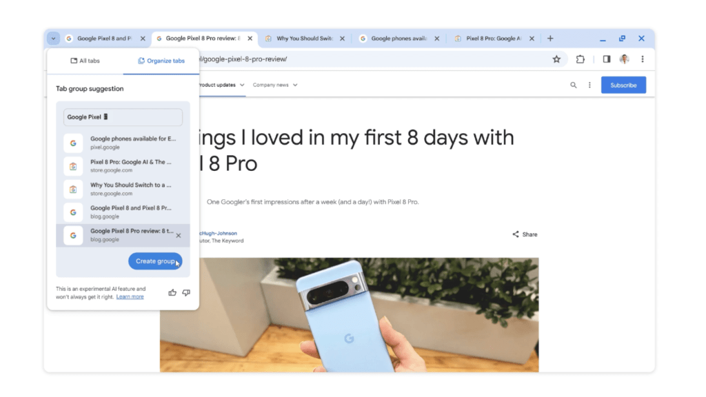 Google Chrome Is Getting Smarter With These Three Generative AI Features