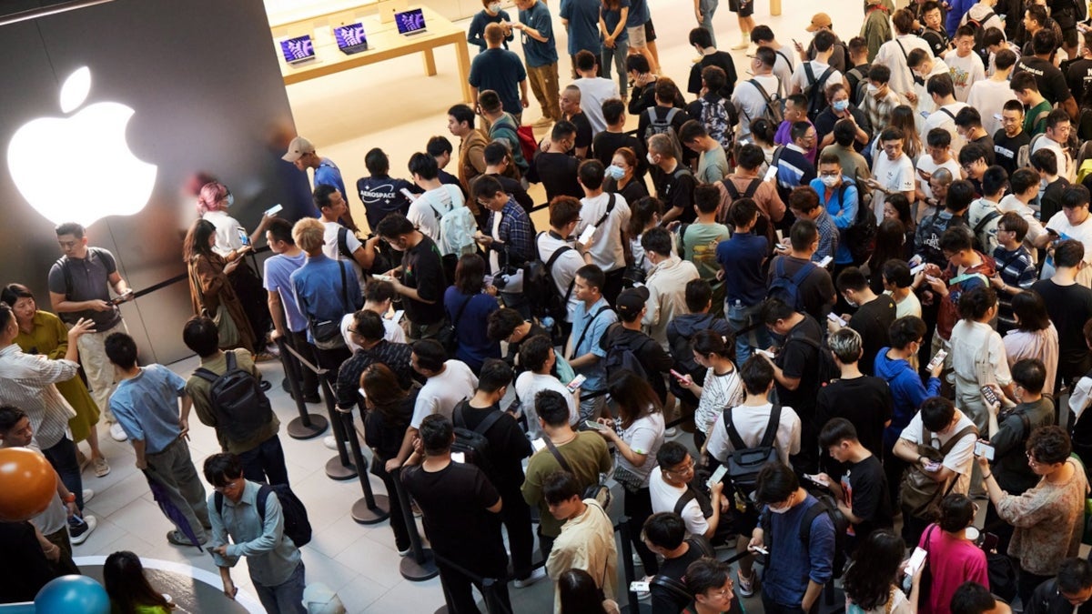 For the first time ever, the iPhone led the world in this category for an entire year