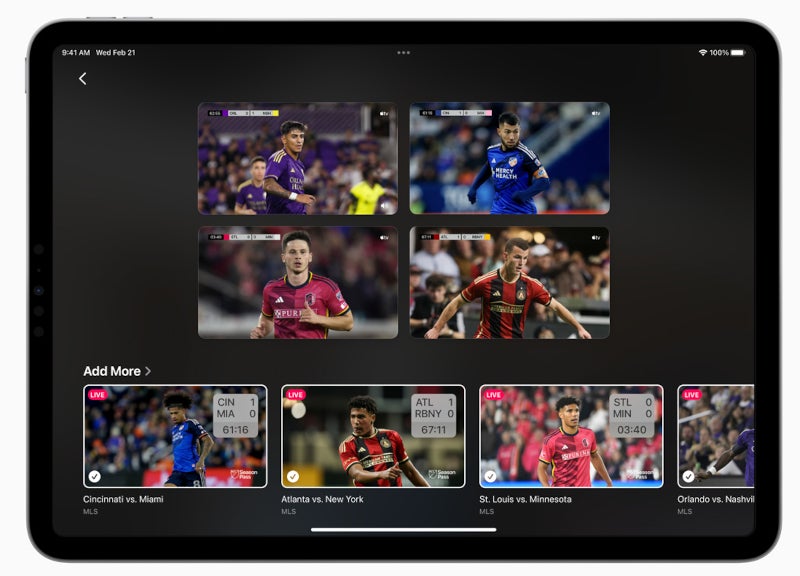 Apple Multiview Feature - Apple Confirms Major League Soccer Returning to MSL Season Pass in 2024